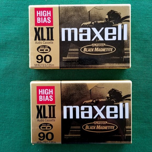 Maxell Other - 2 Maxell XLII IEC Type II 90 Min. High Bias Audio Cassette Tapes